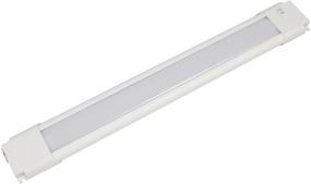 img 4 attached to 💡 Sylvania 18-inch Slim LED Under Cabinet Light Fixture, 8W, 450 Lumens, 80 CRI, 2700K Soft White, Energy Star Rated - 1 Pack (Model 74345)