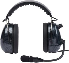 img 2 attached to The Ultimate Flying Companion: 🎧 WICOM Aviation Headset - Carbon Fiber