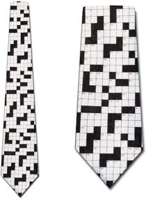 img 1 attached to Мужские кроссворды Tie Tie Ties Black