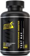 🏋️ myth labs testosterone booster for men: boost stamina, muscle, and performance naturally (90 capsules) logo