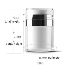 img 4 attached to 💦 Leak-Proof Refillable Cosmetic Container Accessories