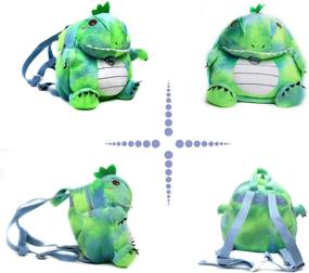 img 2 attached to Heltid Dinosaur Backpack Harness for Toddlers