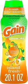 img 4 attached to 🏝️ Enhance Your Laundry Experience with GAIN Gain Fireworks In-Wash Scent Booster Beads, Island Fresh - 20.1 Ounce Pack