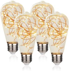 img 4 attached to 🎄 MEILUX Bulb: ST64 Decorative Christmas Non Dimmable – Enhance Your Holiday Decor!