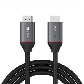 img 4 attached to iVANKY 8K HDMI 2.1 Cable - 10ft Ultra High Speed, 48Gbps, 8K@60Hz 4K@120Hz, Green Materials, Supports eARC, HDR HDCP2.2 - Fire TV/Roku TV/PS5/PS4/Xbox Series X Ready