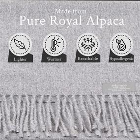 img 2 attached to Maloca Alpaca Ethically Naturally Hypoallergenic Men's Accessories