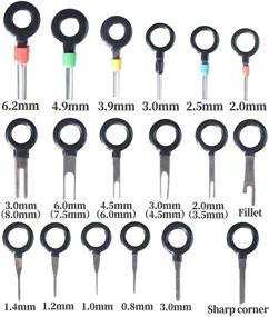 img 2 attached to 🔑 Efficient Terminal Removal Key Tool for Connector Terminal: 70 Pcs BingSnow Terminal Pin Extractor Puller Repair Remover Key Tools