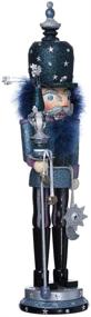 img 4 attached to 🌟 Kurt Adler Hollywood Night Stars Nutcracker Review: 19-Inch Stunning Decorative Collectible