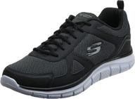 skechers sport track bucolo oxford men's shoes and fashion sneakers logo