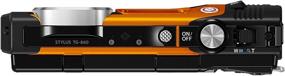 img 1 attached to 📷 Olympus TG-860 Tough Waterproof Camera, 3-Inch LCD, Orange - Ideal for Outdoor Adventures