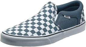 img 4 attached to Vans Asher Checkers Shoes Black Men's Shoes