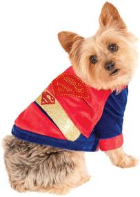 img 3 attached to 🐶 Rubie's DC Heroes and Villains Collection Pet Costume - Superman