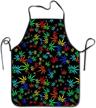 colorful apron cooking kitchen aprons logo