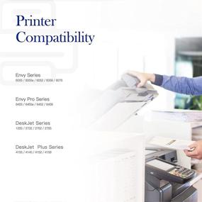 img 3 attached to 🖨️ Valuetoner Remanufactured HP 67XL Ink Cartridges (2-Pack) for Envy & DeskJet Printers