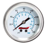 enhance your vehicle's audio with kleinn air horns 1022 single needle 160 psi panel-mount illuminated pressure gauge logo