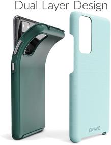 img 1 attached to 📱 Shockproof Dual Guard Case for Samsung Galaxy S20 FE - Aqua, Dual Layer Protection for S20 FE, S20 FE 5G