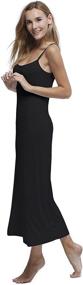 img 1 attached to Papicutew Womens Modal Sleeveless Nightgowns Women's Clothing in Dresses