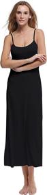 img 2 attached to Papicutew Womens Modal Sleeveless Nightgowns Women's Clothing in Dresses