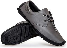 img 1 attached to 👞 DCZTELG Loafers Moccasins – Stylish and Breathable Driving Shoes