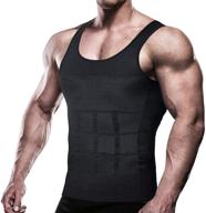 höter men's slimming shaper shirt: perfect abdomen toning and stylish clothing logo