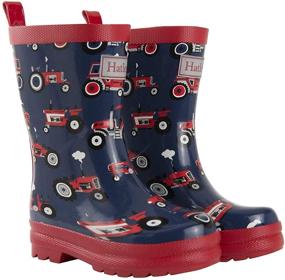 img 2 attached to Hatley Toddler Printed Boots Frenzy Boys' Clothing