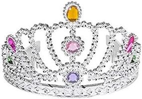 img 3 attached to 👑 Rhode Island Novelty COTIARH Rhinestone Tiara Princess Crowns Pack of 12, Multi-Colored - Improved for SEO