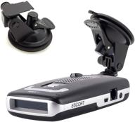 🔌 chargercity ultimate suction cup mount for escort max / max 2 / older max360 radar detector (2015-2019) with slide-in plate slot | powerful windshield mounting solution (not for radar detectors with magnetic cradle) logo