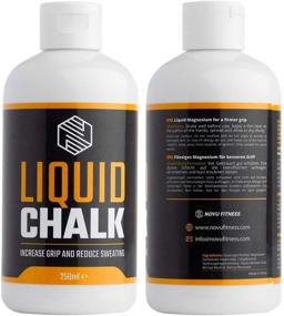 img 3 attached to Ultimate Grip and Sweat-Free Hands with Liquid Chalk for Weightlifting, Gym, Rock Climbing, and More