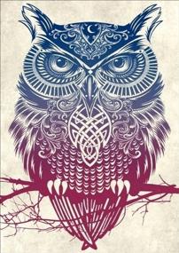 img 4 attached to 🦉 Dazzling AIRDEA Diamond Painting Owl Kits - Spark Creativity with 5D Diamond Art - Perfect for Adults, Beginners & Kids - Exquisite Rhinestone Arts - Vibrant Home Wall Decor!