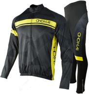 ohohai cycling thermal windproof clothing sports & fitness logo