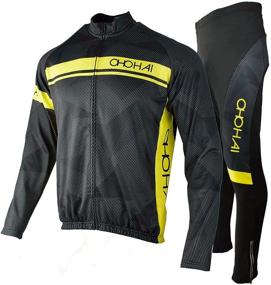 img 4 attached to OHOHAI Cycling Thermal Windproof Clothing Sports & Fitness