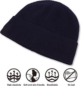 img 3 attached to HH HOFNEN Pieces Beanie Thermal Outdoor Recreation