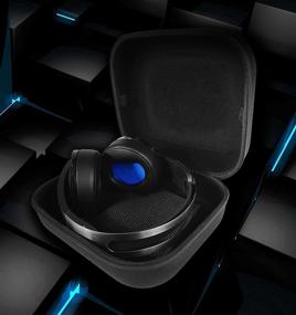 img 2 attached to 🎧 CASEMATIX Gaming Headset Travel Case: PS5 Pulse 3D & Platinum PS4 Headset Compatible - Organize Dongle, Cables, Accessories - Case Only