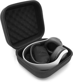 img 4 attached to 🎧 CASEMATIX Gaming Headset Travel Case: PS5 Pulse 3D & Platinum PS4 Headset Compatible - Organize Dongle, Cables, Accessories - Case Only