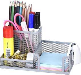 img 4 attached to Comix Pencil Multifunctional Compartments Durable