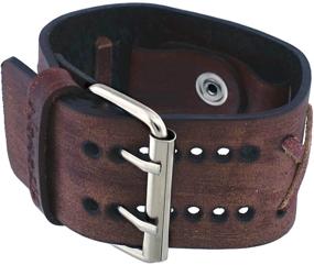 img 1 attached to Nemesis BFXB Brown Criss Leather