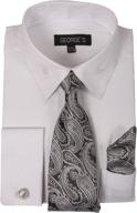 👔 georges hankie cufflink ah619 bgd 16 16 2 34 35 - stylish and functional men's shirt accessory логотип