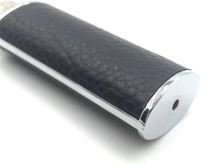 img 1 attached to 🔥 Metal Black Leather BIC Full Size Lighter Case Cover Holder, Ideal for Type J6 Lighters - Bestselling Lucklybestseller