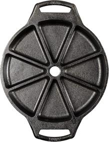 img 3 attached to Discover the Versatile Lodge BW8WP 8 Seasoned Cast Iron Wedge Pan for Perfectly Cooked Delights