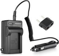 ⚡ kastar charger for sony np-fm30, fm50, fm51, fm70, fm71, fm90, fm91, qm50, qm51, qm70, qm71, qm90, qm91 - sony dcr series charger logo