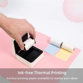 img 2 attached to 🖨️ Phomemo M02 Pro: Ultra-Portable Thermal Printer for iPhone and Android Phones