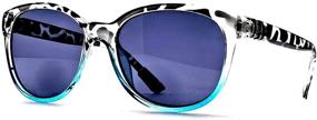 img 2 attached to 👓 Bifocal Sunglasses Reading Glasses Sun Reader for Women with FREE Storage Case - Fashion Designer Cateyes (2 Pack) Vintage