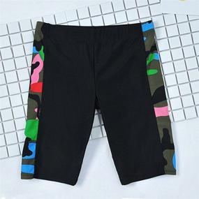 img 3 attached to 🩳 Aivtalk Boys' Swimshorts with Drawstring Waistband for Swimming - Swimwear for Kids
