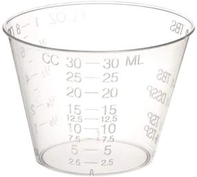 img 1 attached to 💊 One Ounce Medicine Cups (100 Pack) for Accurate Measurement of Liquid, Pills in Ounces, Drams, and CCs