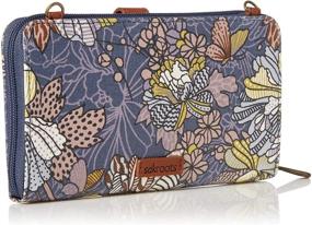 img 3 attached to 🦋 Sakroots Butterfly Bloom: Stylish Foldover Crossbody Handbags & Wallets for Women