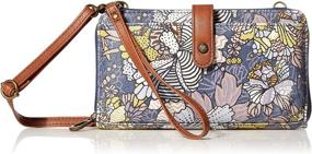 img 4 attached to 🦋 Sakroots Butterfly Bloom: Stylish Foldover Crossbody Handbags & Wallets for Women