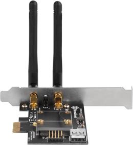img 3 attached to SilverStone Technology PCIe WiFi/Bluetooth Adapter With Two Dual Band MIMO Antenna (Requires Additional WiFi / Bluetooth Module) ECWA2-LITE