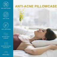 💆 revolutionary acne pillowcase with silver technology for clear, radiant skin - 1 standard pillowcase logo