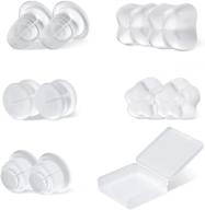 👂 yoget 5 style silicone earring backs - safety rubber ear stopper replacement (100 pairs) logo