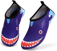 👟 mysoft non slip barefoot swimming dinosaur boys' shoes: ultimate outdoor comfort! logo